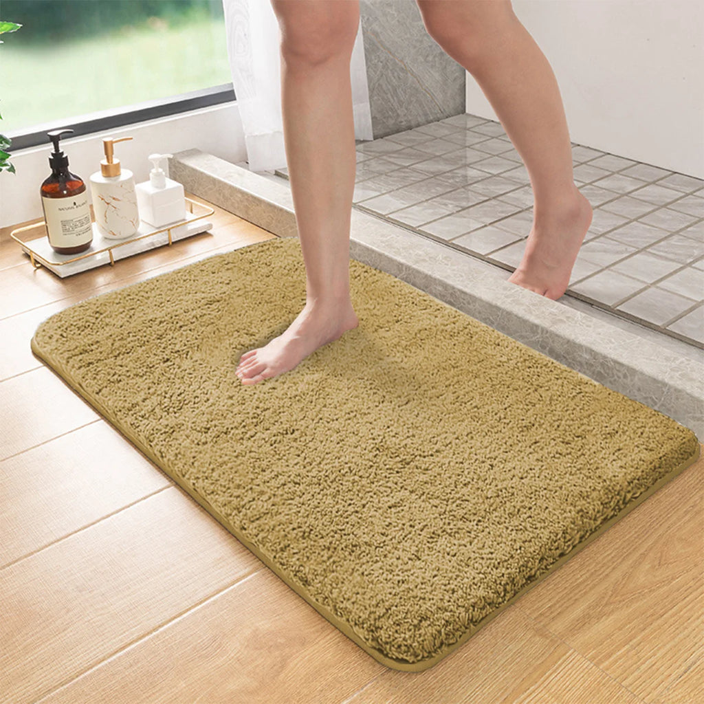 Furry Anti-Slip Bathroom Floor Mat