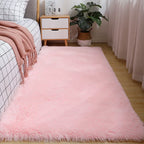 Nordic Tie-Dye Long Pile Area Rug