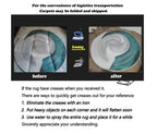 Round Flannel Area Rug