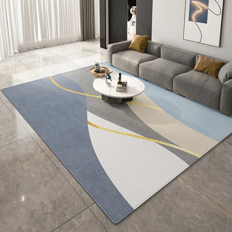 Modern Minimalist Washable Area Rug