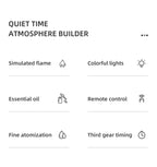 Fireplace Flame Aroma Diffuser Humidifier