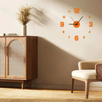 Frameless DIY Wall Clock Sticker