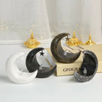 LED Star Moon Ramadan Candle Lamp