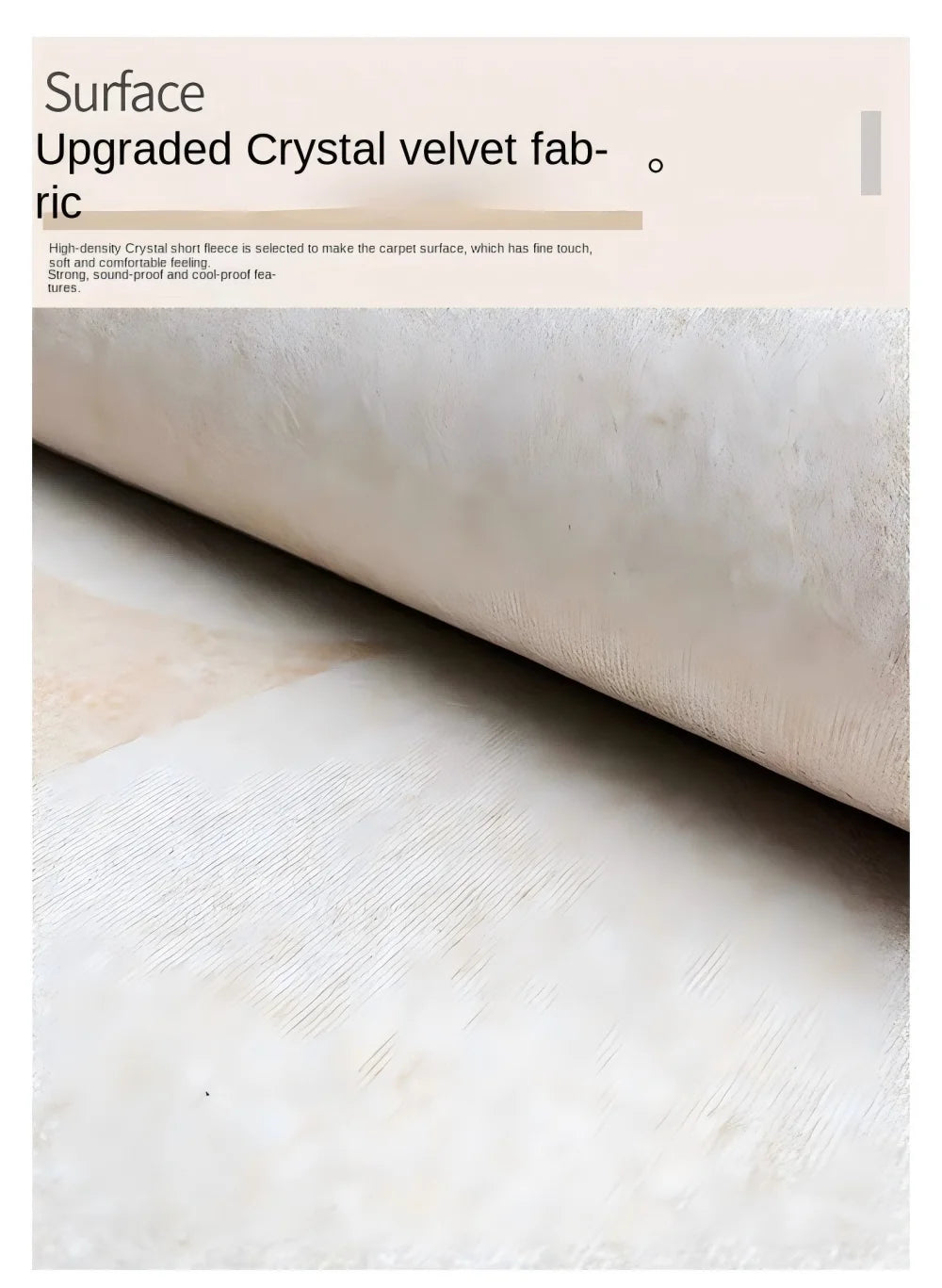 Round Flannel Area Rug